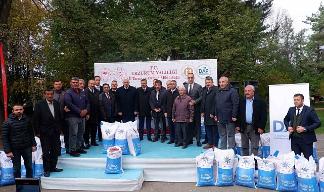 935 ton tohumluk dağıtılacak
