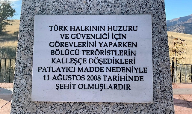 Acar Gençlik Kulübü'nden şehitlere vefa!