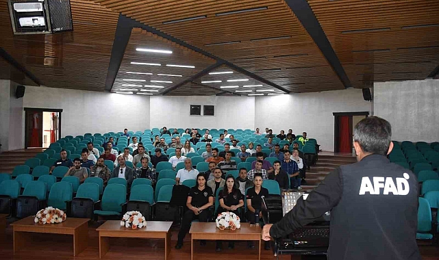 AFAD'dan "Afet Farkındalık Eğitimi"