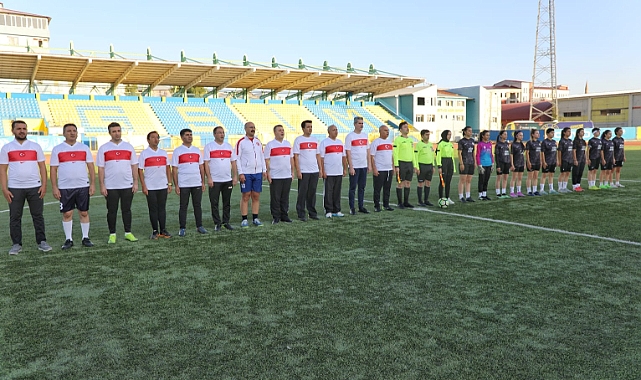 Ağrı'da 11 Ekim Dünya Kız Çocukları Günü'nde anlamlı maç