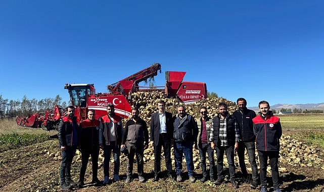 Ağrı’da bu yıl şeker pancarı üretim hedefi 210 ton