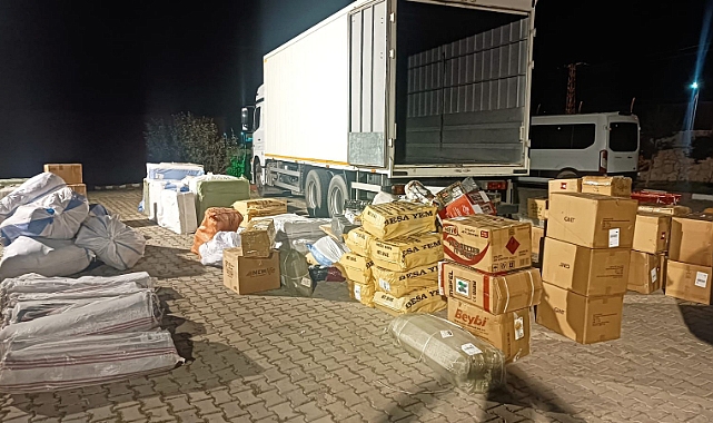 Ağrı’da gümrük kaçağı malzeme ele geçirildi