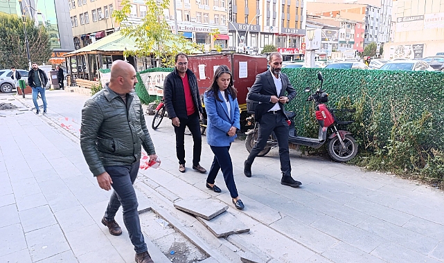 Ağrı’da yol ve kaldırım onarımları hızla devam ediyor