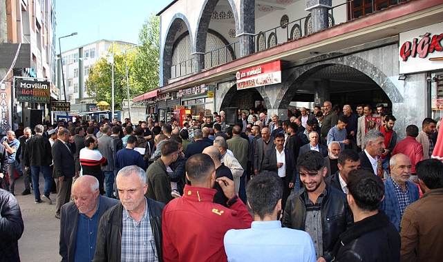 Ağrı'dan Gazze'ye destek için basın açıklaması düzenlendi