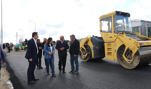 Ağrı Eğitim ve Araştırma hastanesi yolu asfaltla kaplandı
