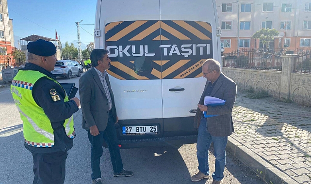 Ağrı İl Emniyet Müdürlüğü, okul servislerinde güvenliği artırıyor