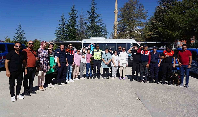 Akyurt İlçe Jandarma Komutanlığı, Engelsiz Yaşam Merkezi öğrencilerini ağırladı