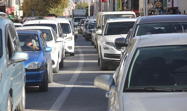 Araç sayısı 75 bin 803 oldu Erzincan'da