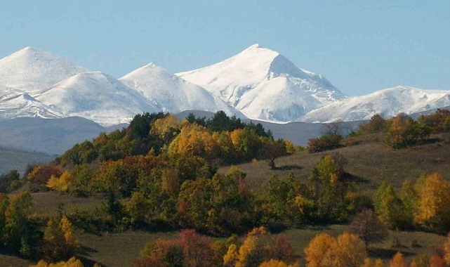 Ardahan'ın Posof ilçesinde sonbahar güzelliği