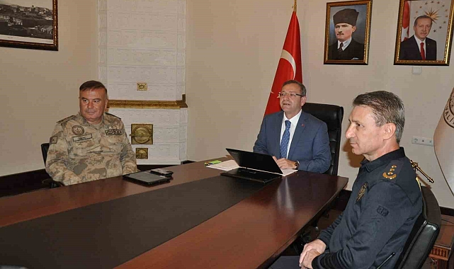 Asayiş ve güvenlik toplantısı yapıldı