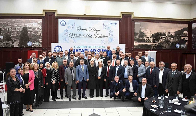 Başkan Yılmaz, muhtarla buluştu