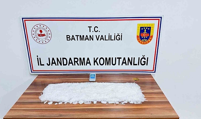 Batman’da uyuşturucu taciri jandarma operasyonu ile yakalandı