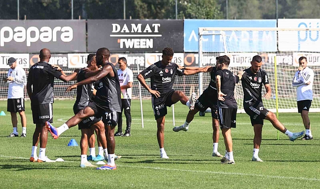 Beşiktaş, Konyaspor maçı hazırlıklarını sürdürdü