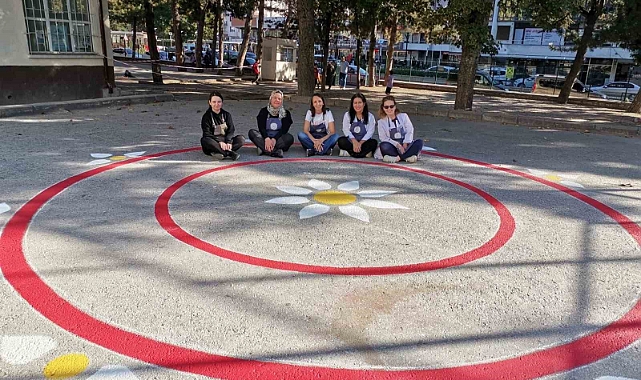 Bozüyük’te "Benim Renkli Bahçem" projesi