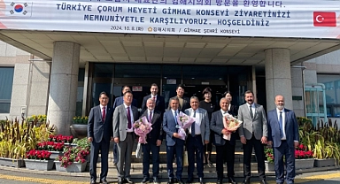 Çorum heyeti, Güney Kore’de Türk şehitliğini ziyaret etti