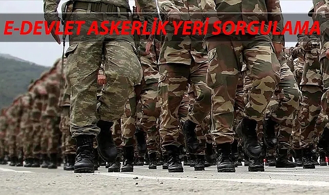 e-Devlet Askerlik Yeri Öğrenme Ekranı: Kasım Celbi Askerlik Sınıflandırma Sonuç Sorgulama