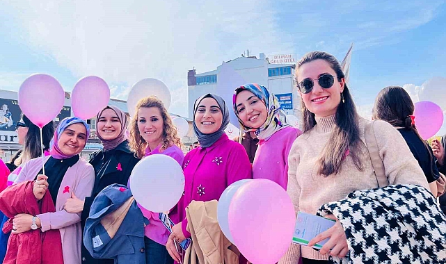 Erciş'te meme kanseri farkındalık etkinliği yapıldı
