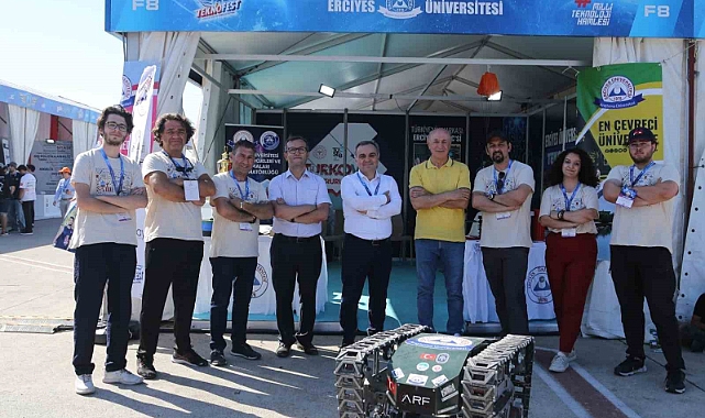 ERÜ, TEKNOFEST Adana’da yerini aldı
