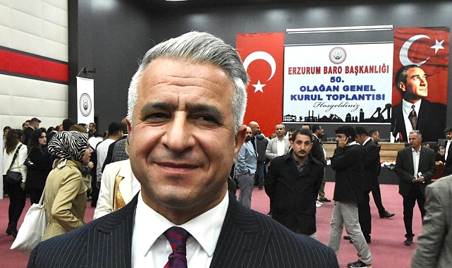 Erzurum Barosu üyeleri Mesut Öner dedi