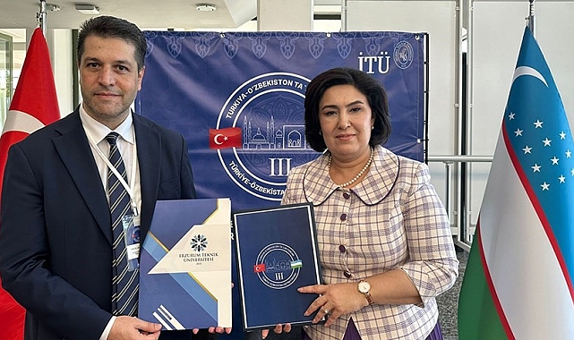Erzurum Teknik Üniversitesi 3. Türkiye-Özbekistan eğitim forumunda yer aldı