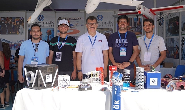 Erzurum Teknik Üniversitesi  TEKNOFEST'te 4 ödül kazandı