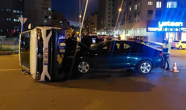 Erzurum'un bir aylık trafik kazası bilançosu açıklandı