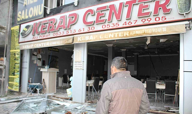 Gaz patlaması paniğe neden oldu