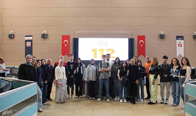 Genç hemşireler 112’yi tanıdı