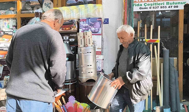 Havalar soğudu, sobaya ilgi arttı