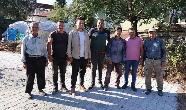 Hisarcık Mahallesi’nde okul yolu yenilendi