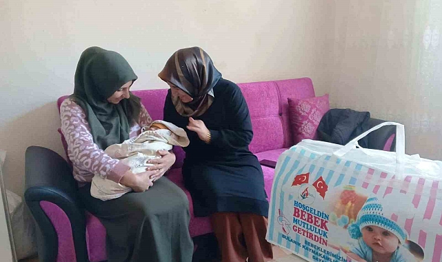 'Hoşgeldin Bebek' projesi hayata geçirildi
