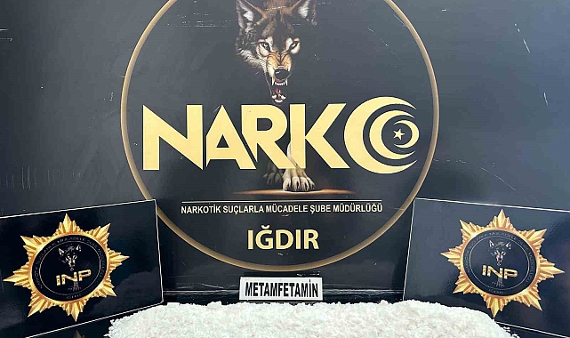 Iğdır'da 1 Kg uyuşturucu elegeçirildi