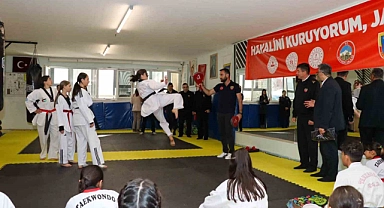 İl Jandarma Komutanı Dedebağı’ndan Erva Develi Spor Kulübü’ne ziyaret