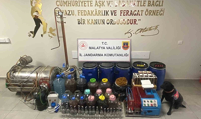 Jandarma dan  sahte alkol operasyonu: 3 gözaltı