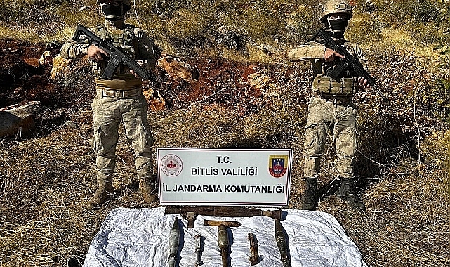 Jandarma dan terör operasyonu; el yapımı patlayıcı düzeneği ele geçirildi