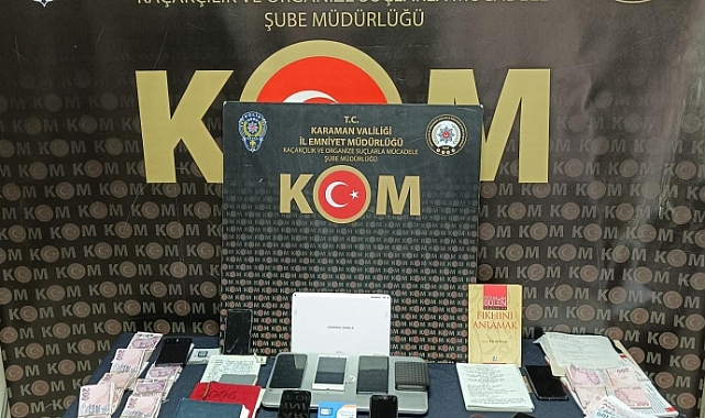Karaman’da FETÖ operasyonu: 3 tutuklama