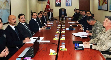 Kars’ta asayiş ve güvenlik masaya yatırıldı