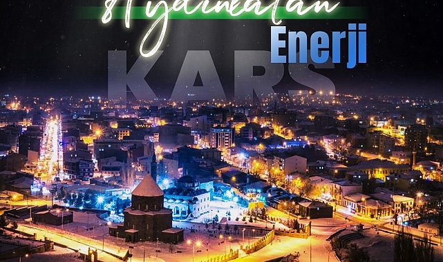 Kars'ta Aras EDAŞ ile aydınlatma çalışmaları devam ediyor