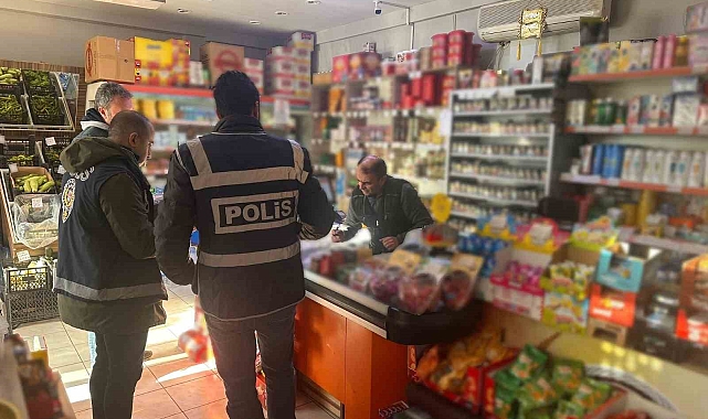 Kars'ta okul çevresindeki işletmeler denetlendi