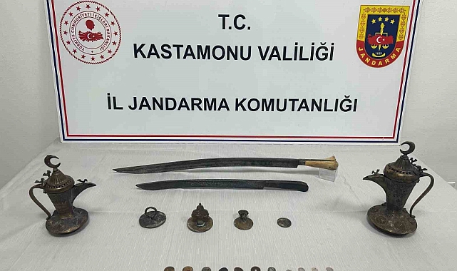 Kastamonu’da tarihi eser operasyonu