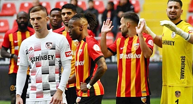 Kayserispor ligdeki 5. beraberliğini aldı