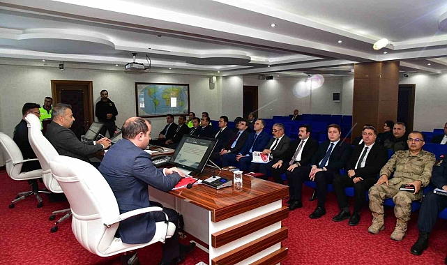 Kış tedbirleri değerlendirildi