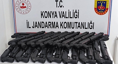Konya’da kaçak silah operasyonu: 1 tutuklama