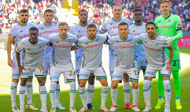 Konyaspor’da 3 santrfor, tek gol