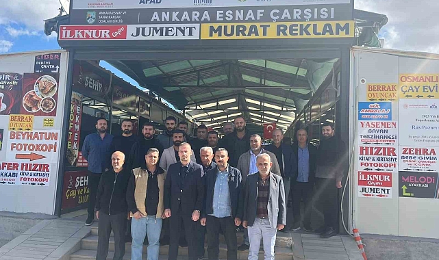 MAGİNDER'den Ankara Esnaf Çarşısı'na ziyaret