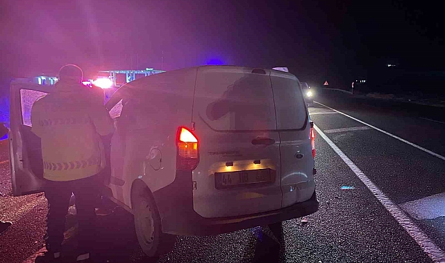 Malatya da trafik kazası: 1 yaralı