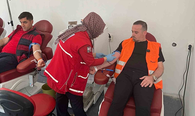 Malatya Girişimci İş İnsanları Derneği'nden kan bağışı kampanyasına destek