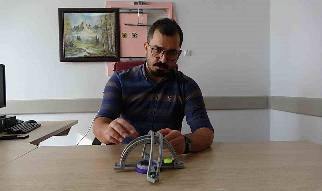 Malatya'da kalça ameliyatlarında kullanılacak yeni bir aparat geliştirildi