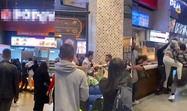 Maltepe’de sipariş kavgasında yumruklar havada uçuştu