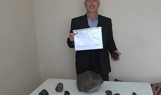 Mantar toplamaya gitti, göktaşı buldu